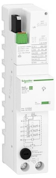 ABN R9L22712 R9L22712 Combi-afleider Overspanningsbeveiliging voor: 40mm-verzamelrail 1 stuk(s)