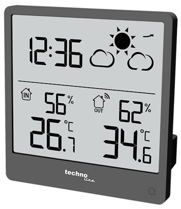 Techno Line WS9138 WS9138 Draadloos weerstation