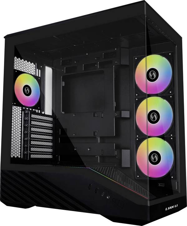 Lian Li Vector V100 Midi-tower PC-behuizing, Behuizing, Gaming-behuizing Zwart