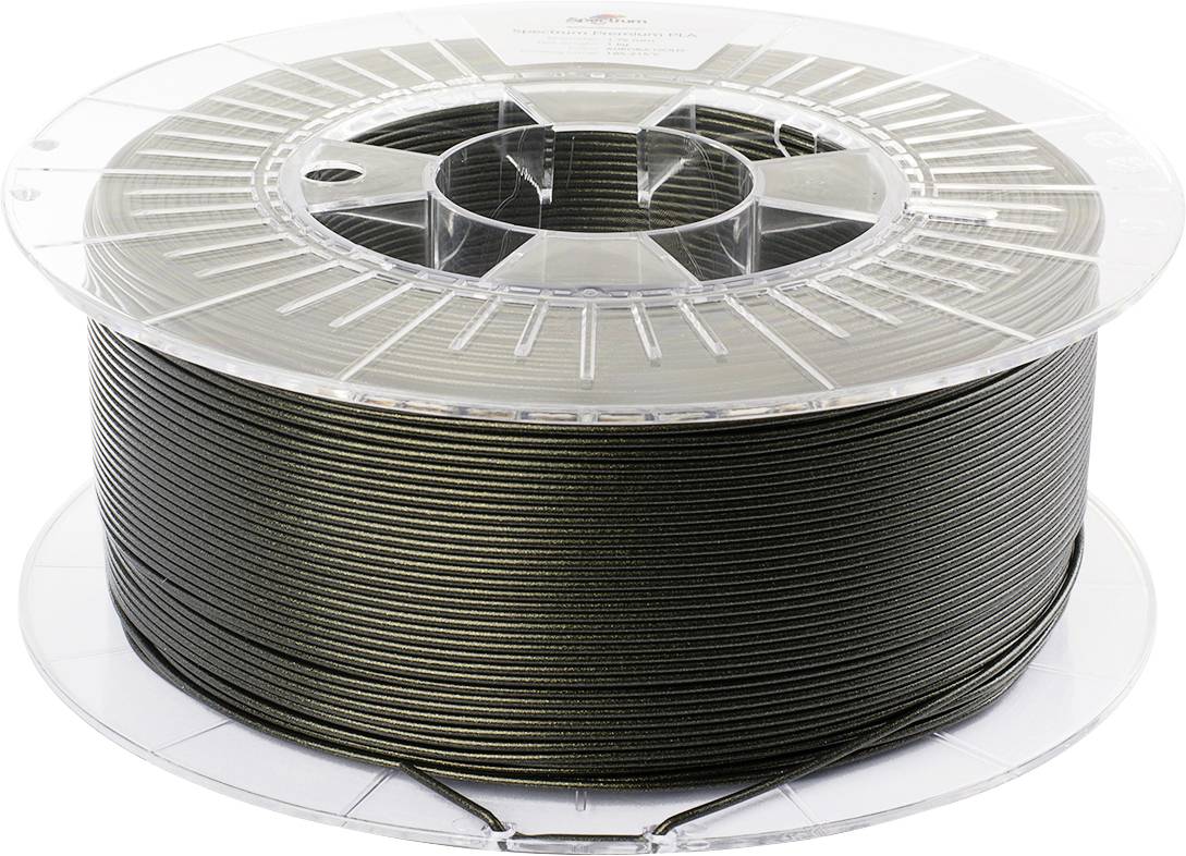 Spectrum 3D Filament  PLA Glitter   175 mm  Aurora Gold  1 kg