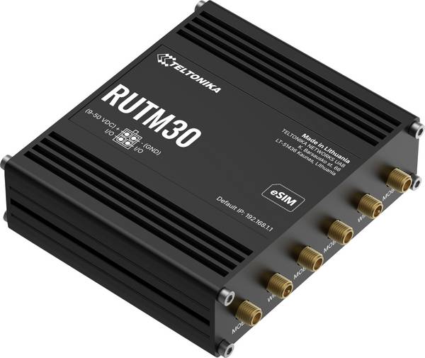 Teltonika RUTM30 Router Geïntegreerd modem: 5G 867 MBit/s