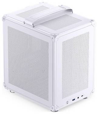 Jonsbo C6 Mini-tower Behuizing, PC-behuizing, Gaming-behuizing  Wit