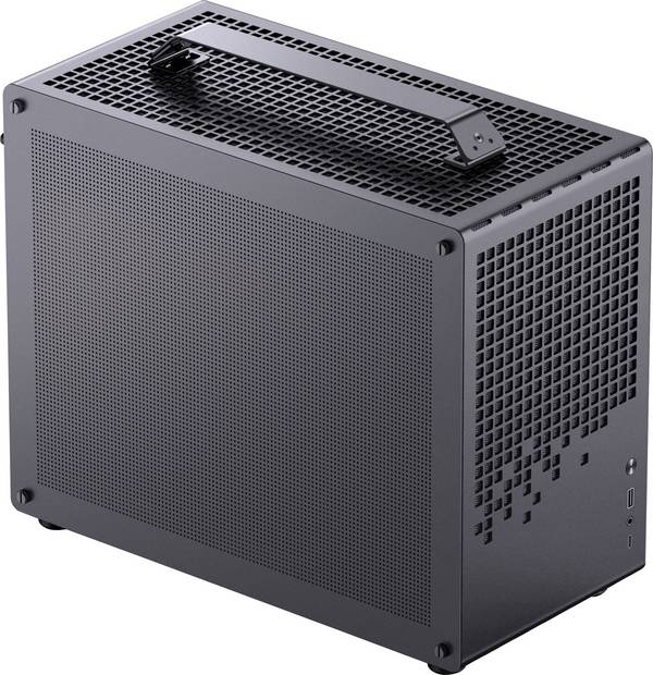 Jonsbo Mini-tower Behuizing, PC-behuizing, Gaming-behuizing Zwart