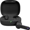 JBL Wave Flex In Ear oordopjes Draadloos, Bluetooth Stereo Zwart Oplaadbox, Indicator voor batterijstatus, Waterafstotend Sport