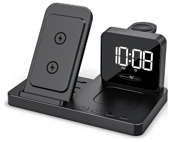 Reflexion Bureaulader 2.5 W, 5 W, 15 W, 7.5 W Zwart Wireless Charger