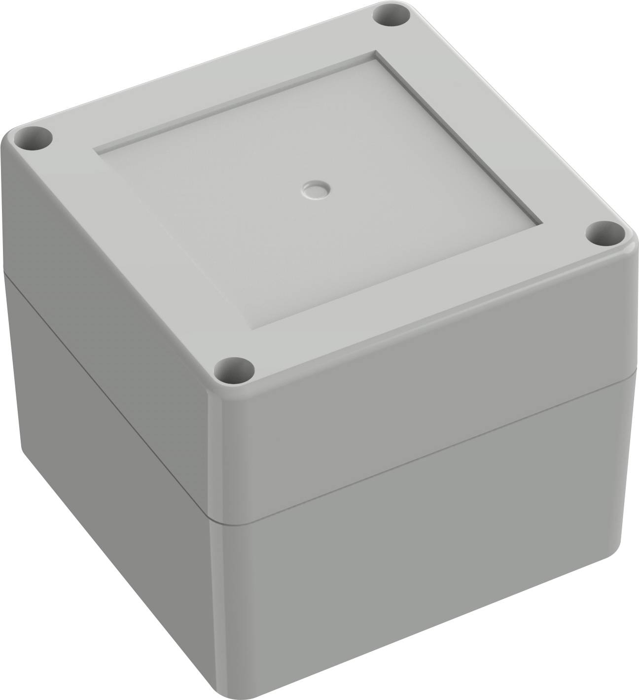 TRU COMPONENTS 6U07090908119 TC-13865088 Industriële behuizing 90 x 90 x 75 Polycarbonaat Lichtgrijs 1 stuk(s)
