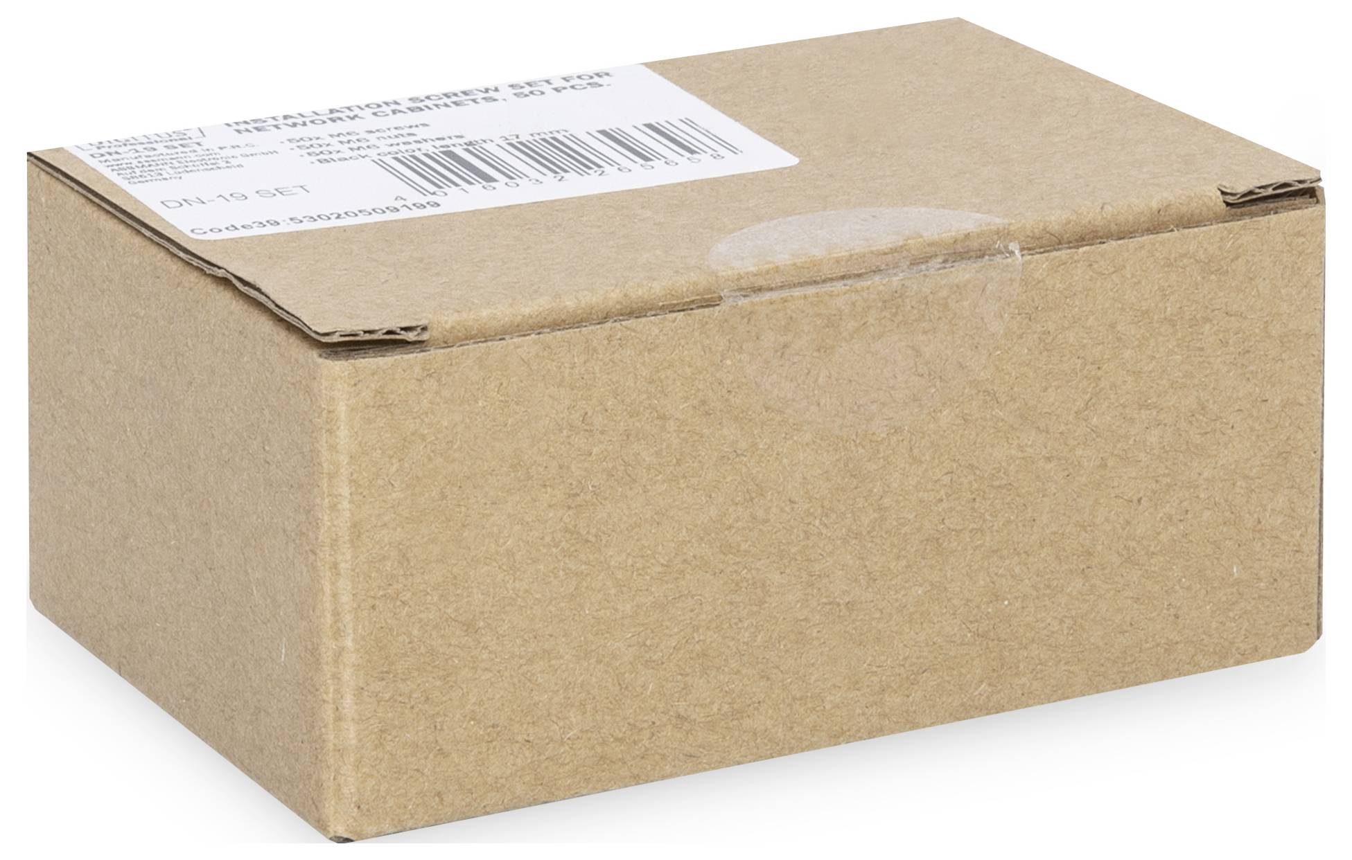 Digitus DN-19 SET 19 inch Bevestigingsmateriaal voor patchkast Variabele bevestigingsrails Zwart-2
