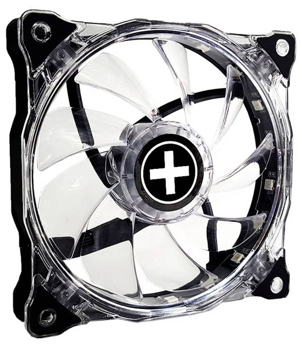 Xilence ventilator 120*120 transparant ARGB PWM XPF120G.ARGB.PWM