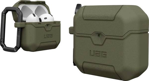 Urban Armor Gear  Case Apple AirPods (4 2024) Vaal olijf-bruin Met magneetmodule