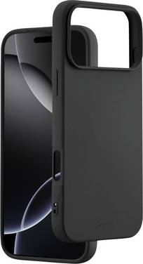 Hama  Cover Apple iPhone 17 Pro Max Zwart Inductieve lading