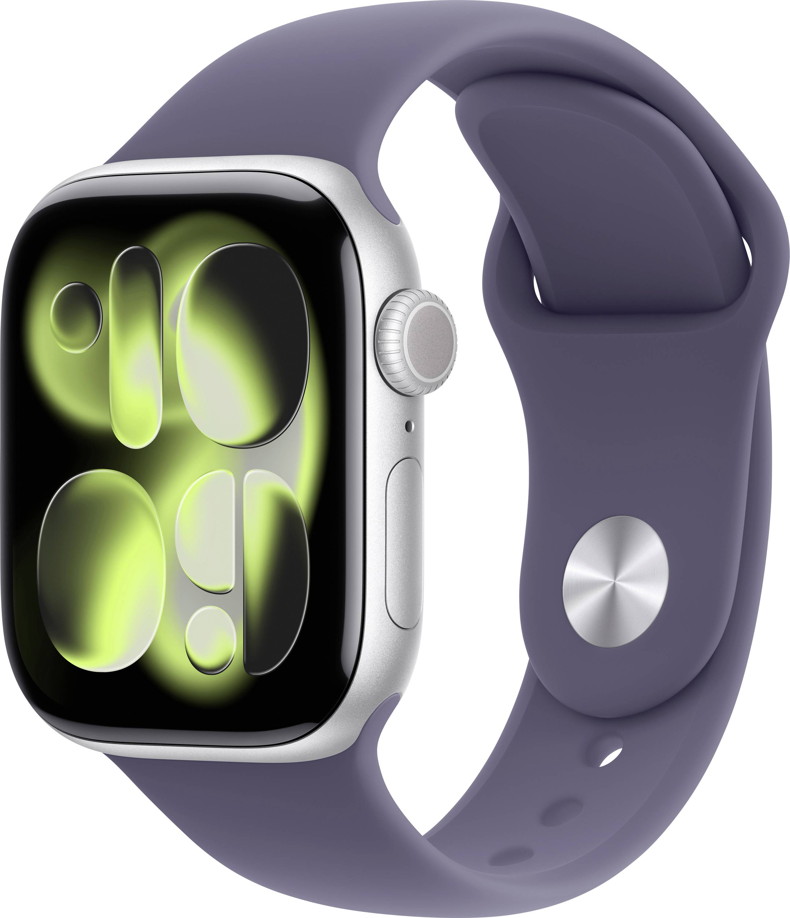 Apple Watch Series 11 GPS 42 mm Aluminium kast Sport Band Zachtpaars S/M-0