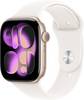 Apple Watch Series 11 GPS 46 mm Aluminium kast Sport Band Lichtroze M/L