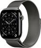 Apple Watch Series 11 GPS + Cellular 46 mm Titanium kast Milanese Loop Lei M/L