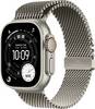 Apple Watch Ultra 3 GPS + Cellular 49 mm Titanium kast Milanese Loop Natuur M