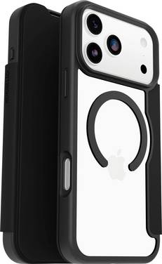 Otterbox 77-98589 Flip Case Apple iPhone 17 Pro Max Crystal, Black Flip Case