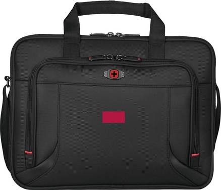 Wenger Wenger Prospectus - Notebook-Tasche - mit Tablet-Tasche - 36 cm (14") Laptoptas Geschikt voor max. (laptop): 35,6 cm (14")  Zwart