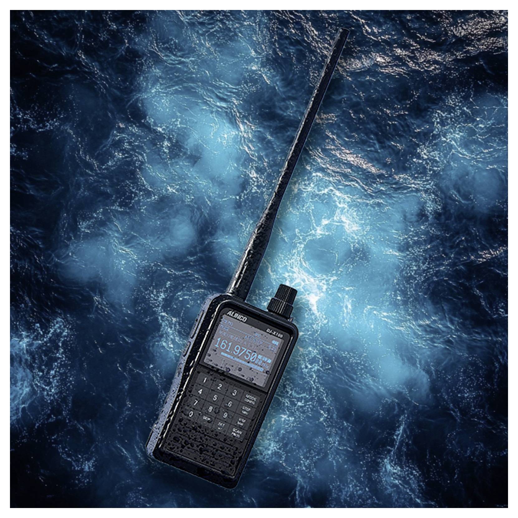 Alinco ALINCO DJ-X-100-E Digitaler Multi-Mode Empfänger 1207 Radioscanner, portofoonmodel-2