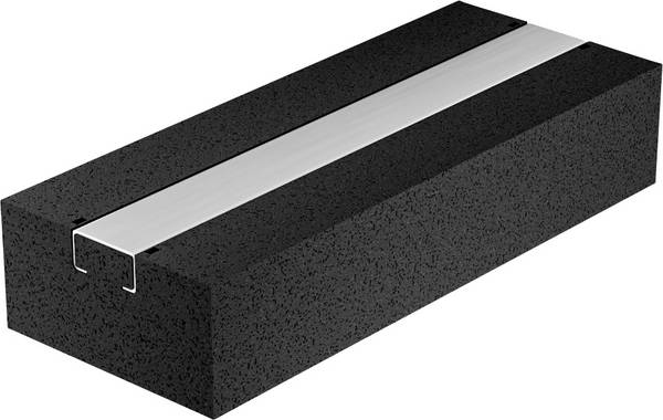 KOPOS PPS1 L30_GZM Standvoet Kabelgootsteun (b x h x d) 250 x 50 x 100 mm Zwart 1 stuk(s)