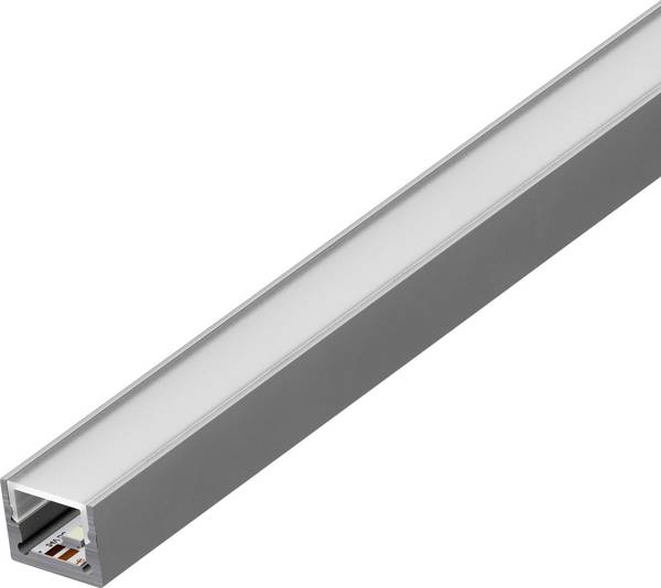 Barthelme 62378001 62378001 LED-profiel Aluminium (l x b x h) 1000 x 15 x 12 mm Carton 1 stuk(s)