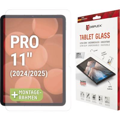 Verpakking voor een Displex Tablet Glass schermprotector, geschikt voor een Pro 11" tabletmodel 2024/2025, met ultradun en onbreekbaar glas.