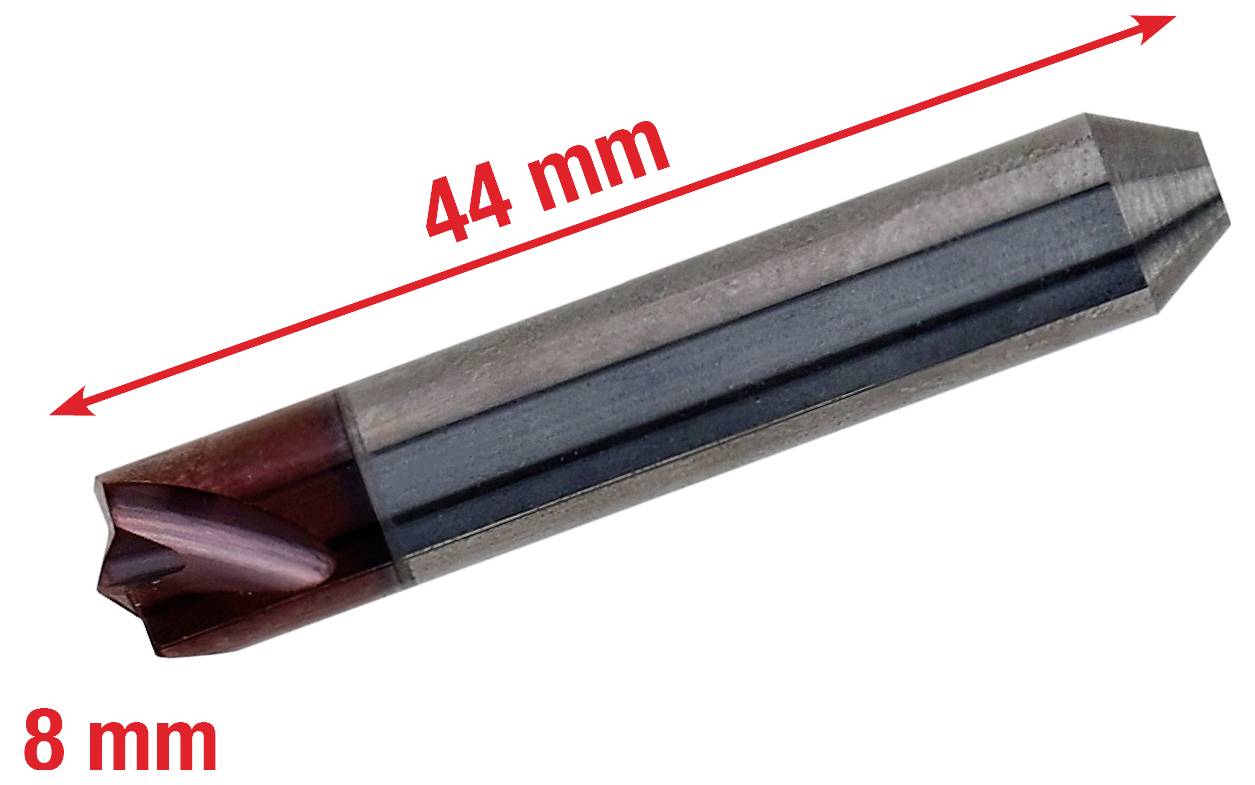 KS Tools 332.0428 Hoogwaardig staal Puntlassnijder 8 mm Gezamenlijke lengte 44 mm 1 stuk(s) – Photo 2 sur 2