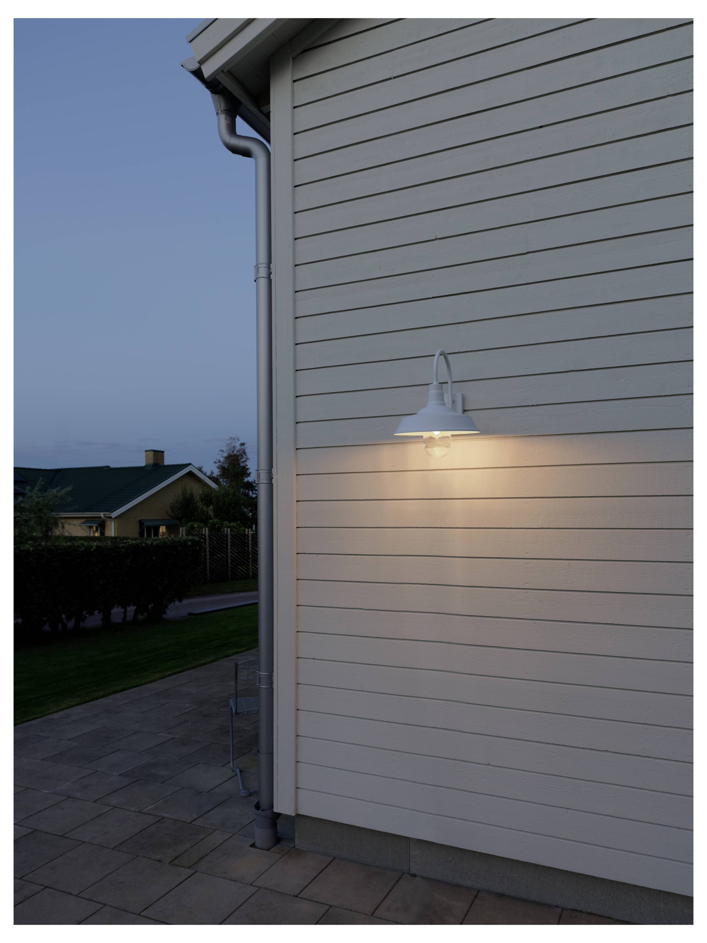 Konstsmide Trapani 7354-250 Buitenlamp (wand) E27 20 W Wit – Foto 2 van 2