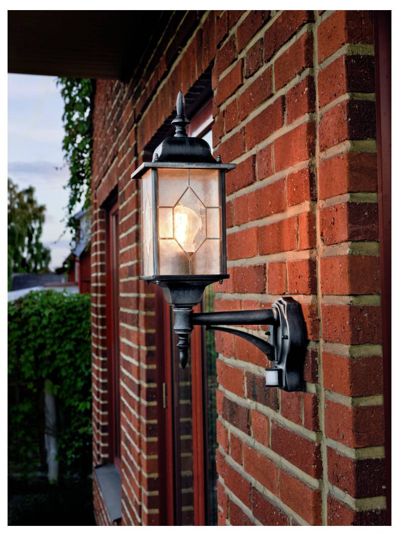 Konstsmide Milano 7268-759 Buitenlamp (wand) E27 75 W Zwart – Foto 2 van 2