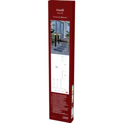 Konstsmide 7452-750 Amalfi LED-tuinspot Energielabel: G (A - G) G4 1.8 W Zwart-0