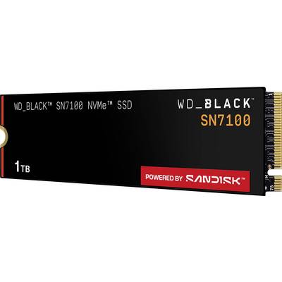 WD_BLACK SN7100 NVMe SSD met 1TB capaciteit, voorzien van SanDisk-technologie.