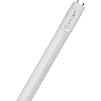 Een LED-buislamp met het label 'LEDVANCE', ontworpen voor energiezuinige verlichting.