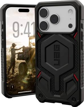 Urban Armor Gear  Case Apple iPhone 17 Pro Zwart