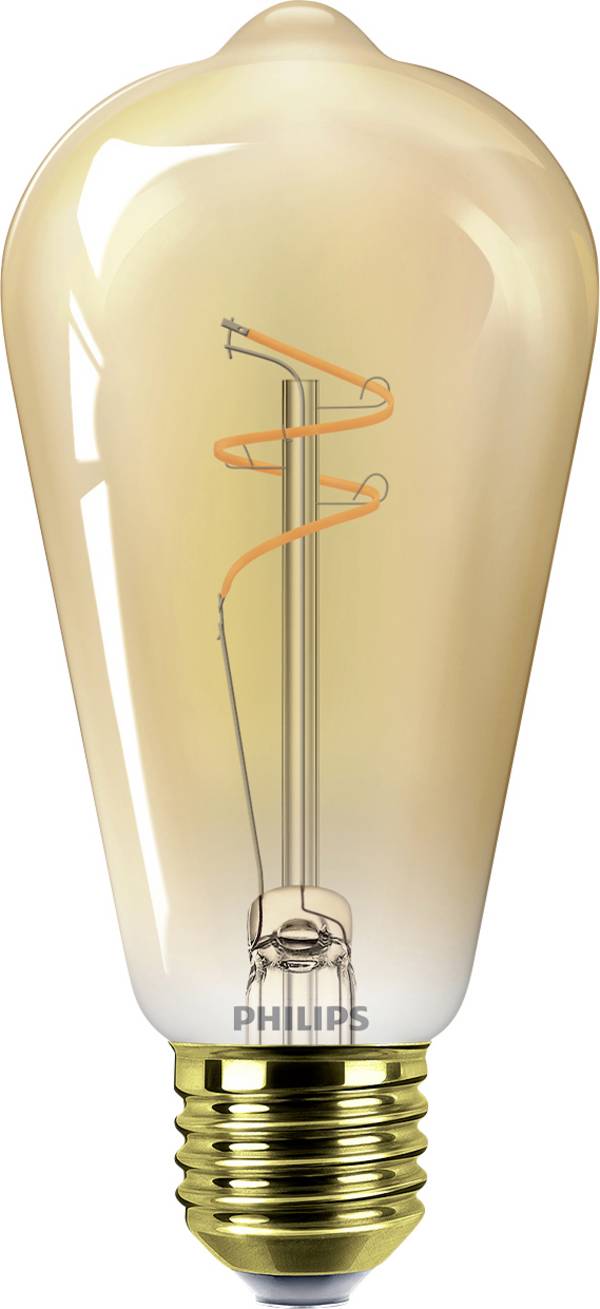 Philips 8721103049056 LED-lamp  E27 Spiraal 3.1 W = 25 W Goud, Barnsteen   1 stuk(s)