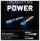 'Langdurige Power' staat boven twee blauwe batterijen. Diagram vergelijkt capaciteit: 'Absina' toont hogere lading dan 'Anderen'.