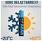 'Hoge belastbaarheid: Volledige prestaties bij extreme temperaturen. Batterij functioneert bij temperaturen van -20°C tot +60°C met zon en sneeuwvlokken.'