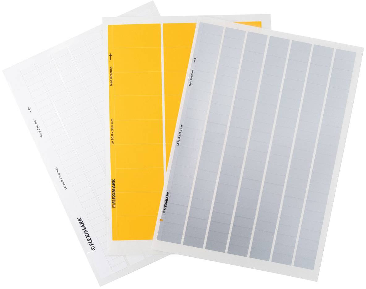 LAPP 83256228 FLEXIMARK® Etikett LA 11-8 YE Etiketten voor laserprinter 4200 stuk(s)-0