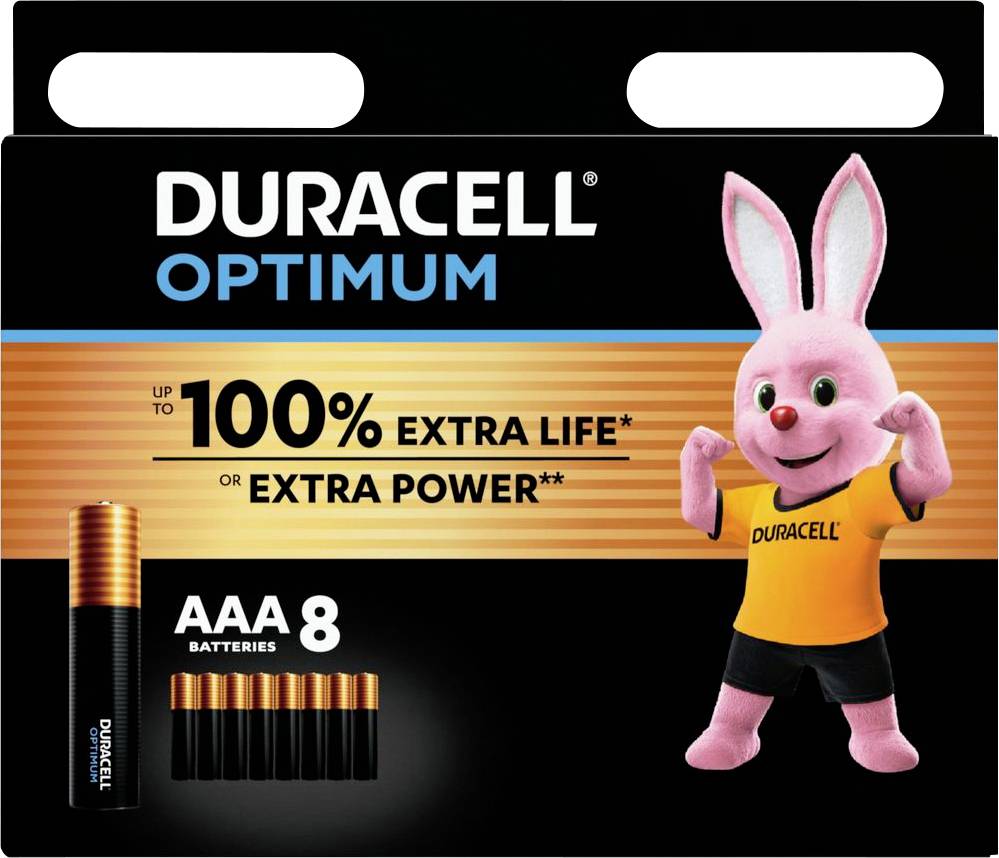 Duracell AAA batterij (potlood) 1.5 V 8 stuk(s)