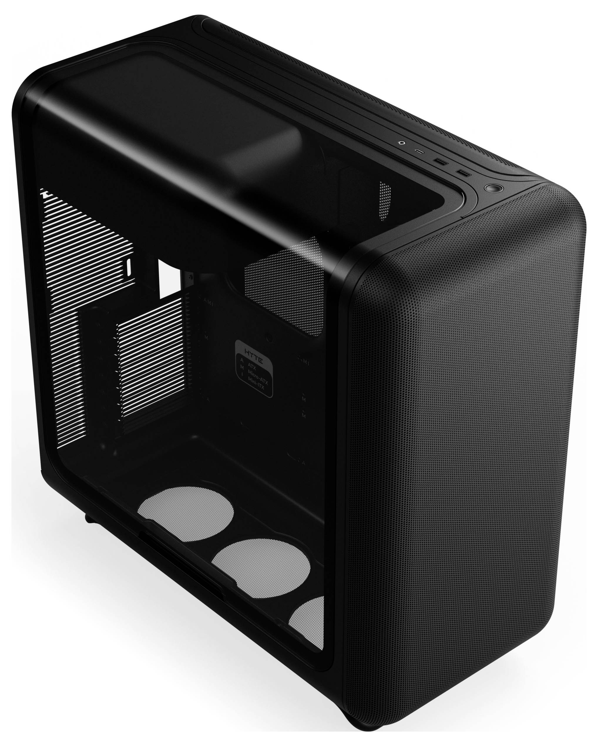 HYTE HYTE X50 Pitch Black Midi-tower PC-behuizing, Gaming-behuizing-2