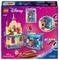 LEGO Disney Princess set met Ariëls kasteel en boot. Bevat figuren van Ariël, Flounder en Sebastian met speelse accessoires.