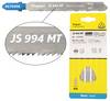 Klingspor 670498 JS 994 MT decoupeerzaagbladen, 90 x 8 x 1 mm werklengte 63bi-metaal, gefreesd, gegolfd, 23-28 tanden per inch, SB-verpakt in doos 5 stuk(s)