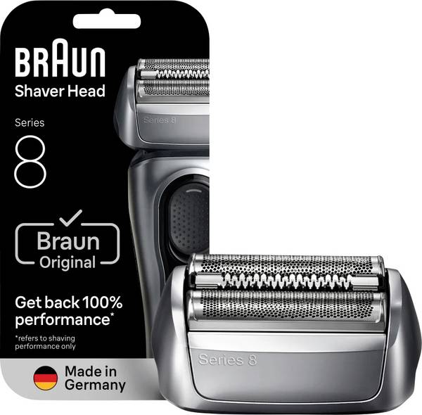 Braun  Scheerkop Zwart, RVS 1 stuk(s)