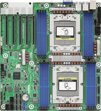 ASRock TURIN2D16-2T Moederbord  Socket AMD SP5 Vormfactor EEB Moederbord chipset SoC