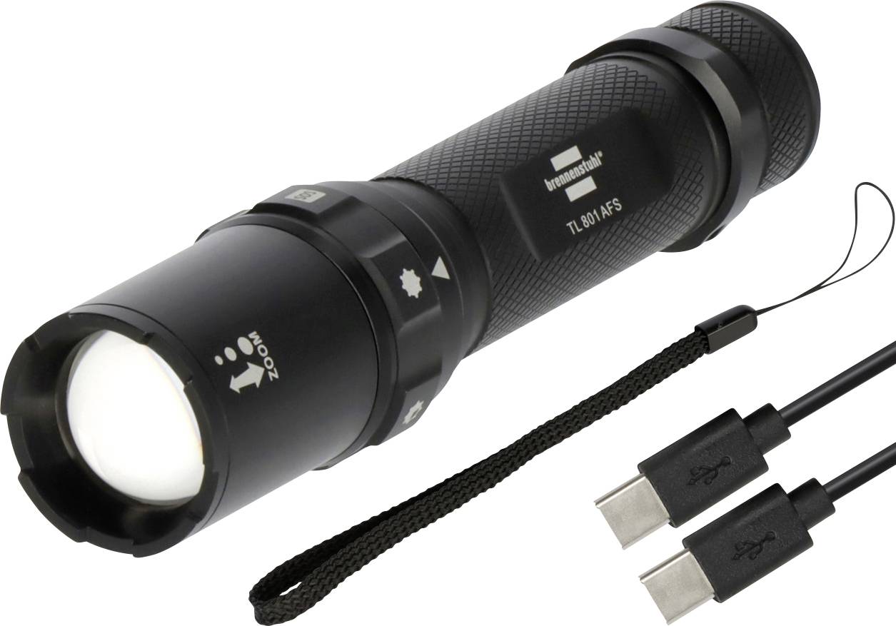 Brennenstuhl LuxPremium 1178600210 Zaklamp LED werkt op USB 800 lm 42 h 0.26 kg