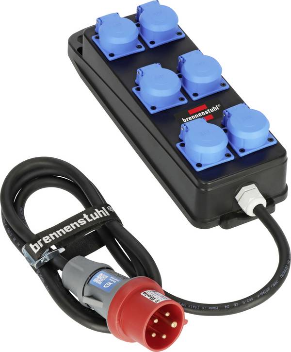 Brennenstuhl 1151480010 CEE-stroomverdeler 400 V 16 A
