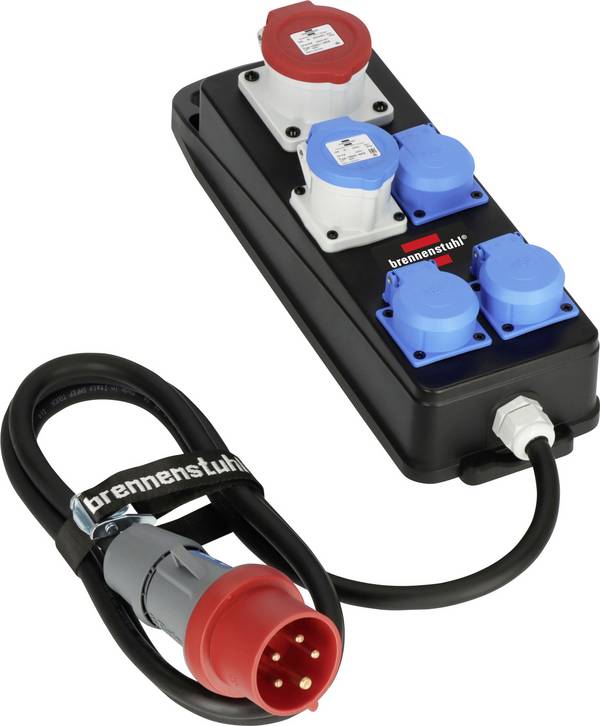 Brennenstuhl 1151480020 CEE-stroomverdeler 400 V 16 A