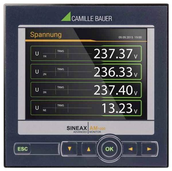 Camille Bauer SINEAX AM1000 Netwerkanalyser