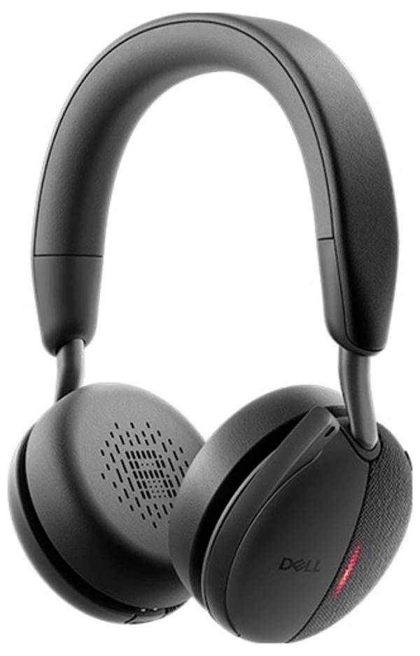 Dell ANC-WL5024 On Ear headset  Bluetooth  Zwart Ruisonderdrukking (microfoon) Indicator voor batterijstatus, Headset Computer