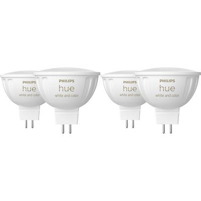 Philips Hue LED-lamp 8719514491649-2 Energielabel: G (A - G) Hue White & Color Ambiance GU5.3-0