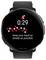 Smartwatch-scherm dat een timer toont op '0:29' met de tekst 'Houd uw hand zo stil mogelijk' over een grafiek van rode en witte stippen.