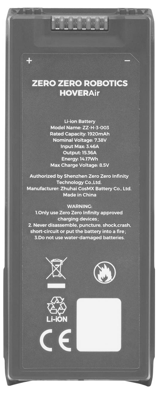 Hoverair SP16H002 Thermo Smart Battery Accu-3