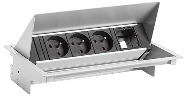 Bachmann 900401 Inbouwstekkerdoos  Aluminium  1 stuk(s)